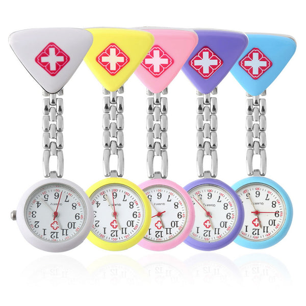 Montre pour infirmière en métal 5 coloris - La Boutique Des Infirmières