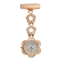 Montre bijoux "Étoile" pour infirmière or - La Boutique Des Infirmières