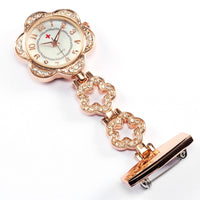 Montre bijoux "Étoile" pour infirmière or - La Boutique Des Infirmières