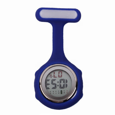 Montres digitales pour blouse infirmière - affichage numérique - Bleu