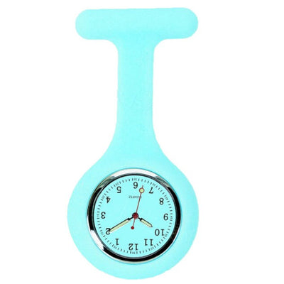 Montre silicone cadran couleur pour infirmière