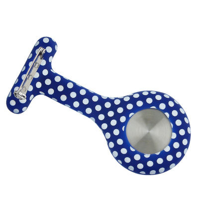 Montre pour infirmière bracelet silicone à pois - La Boutique Des Infirmières