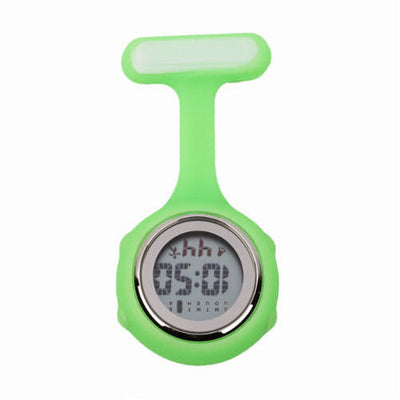 Montres digitales pour blouse infirmière - affichage numérique - Vert