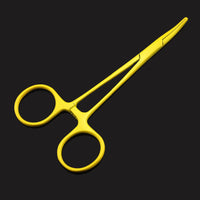 Pince à clamper / pince kocher à tête incurvée - 4 coloris - jaune - matériels et outils médicaux - La Boutique Des Infirmières