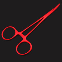 Pince à clamper / pince kocher à tête incurvée - 4 coloris - Rouge - matériels et outils médicaux - La Boutique Des Infirmières