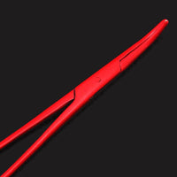 Pince à clamper / pince kocher à tête incurvée - 4 coloris - Rouge - matériels et outils médicaux - La Boutique Des Infirmières