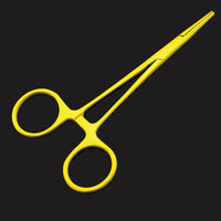 Pince à clamper / pince kocher à tête droite - 4 coloris - jaune - matériels et outils médicaux - La Boutique Des Infirmières