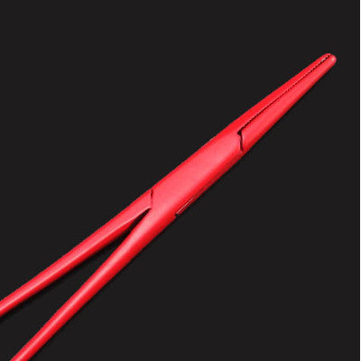Pince à clamper / pince kocher à tête droite - 4 coloris - Rouge - matériels et outils médicaux - La Boutique Des Infirmières