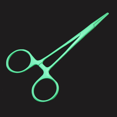 Pince à clamper / pince kocher à tête droite - 4 coloris - Vert - matériels et outils médicaux - La Boutique Des Infirmières