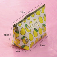 Trousse Fourre-tout "Good Luck" - Pochette médicale - Citrons - La Boutique Des Infirmières