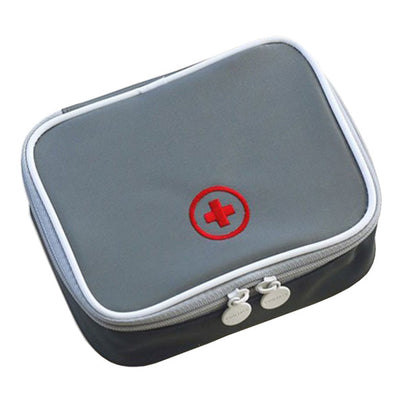 Pochette médicale / Trousse premiers secours grise - La Boutique Des Infirmières