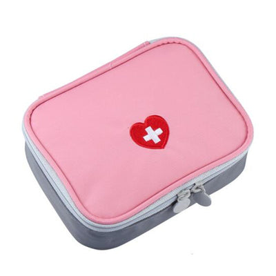 Pochette médicale / Trousse premiers secours rose - La Boutique Des Infirmières