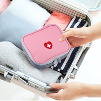 Pochette médicale / Trousse premiers secours rose - La Boutique Des Infirmières