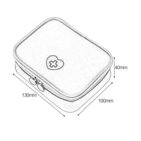 Pochette médicale / Trousse premiers secours rose et grise - La Boutique Des Infirmières