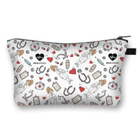 Pochette trousse cosmétique motif 