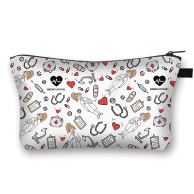 Pochette trousse cosmétique motif 