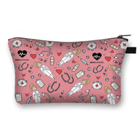Pochette trousse cosmétique motif 