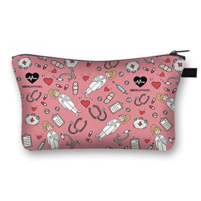 Pochette trousse cosmétique motif 