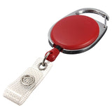Porte-badges avec attache en métal extensibles et rétractables - rouge - La Boutique Des Infirmières
