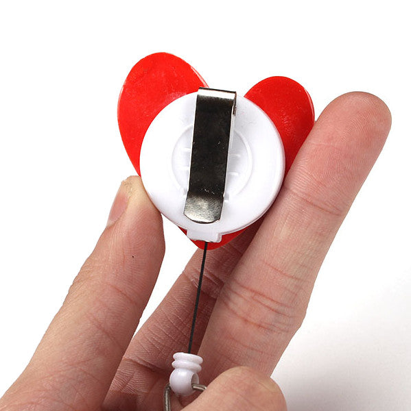 3 Pièces Porte-Badges Clip Rétractable Pour Infirmières Bénévoles