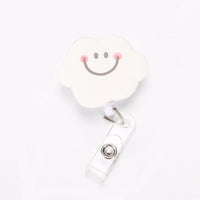 Porte-badge rétractable et extensible pour blouse infirmière - Modèle 