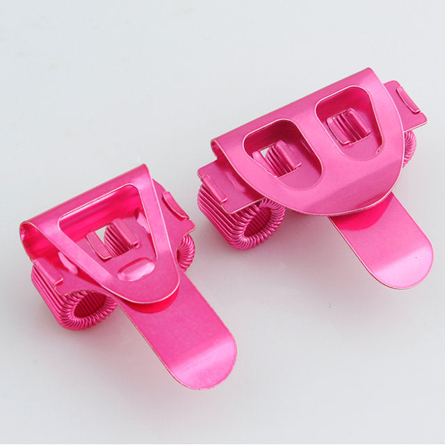 Lot De 3 Porte-Stylos En Acier Inoxydable Pour Infirmière - Triple Clip Réglable (Rose Or, Rose, Vert) - 5