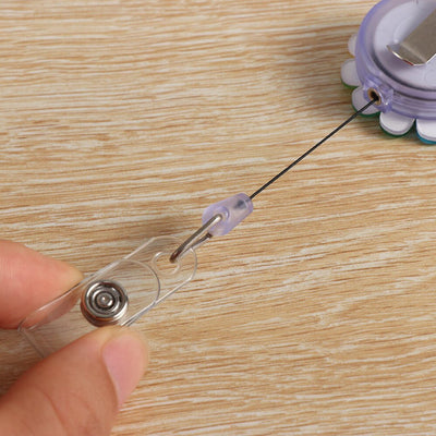 porte-badges rétractable pour blouse infirmière - extensible jusqu'à 50cm