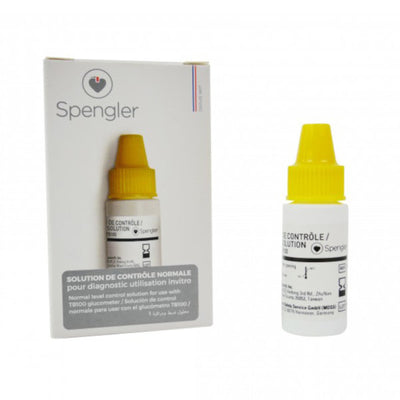 Solution de contrôle pour Glucomètre / Lecteur de Glycémie SPENGLER TB100