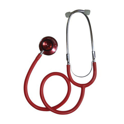 Stéthoscope à double pavillon Comed - Rouge