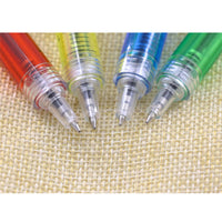 Stylos en forme de seringue x4 - Rouge, vert, jaune, bleu - Fournitures de bureau pour soignants- La Boutique Des Infirmières