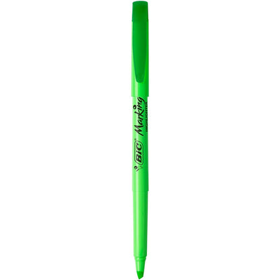 BIC surligneurs fluo highlighter x5 - vert