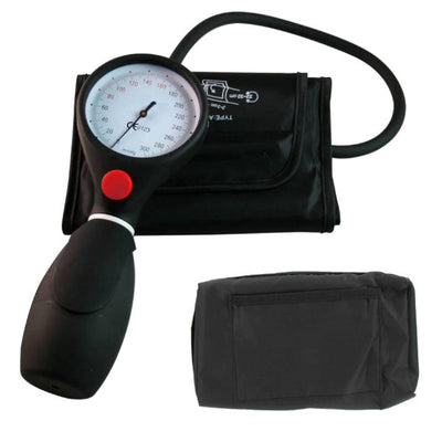 Tensiomètre Manopoire avec bouton de dépression COMED - Brassard Adulte - Utilisation Ambidextre pour gauchers et droitiers