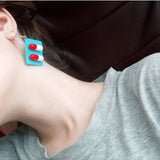 Boucles d'oreilles médicament en forme de pilules - Bijoux infirmières