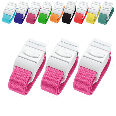 Garrots clip élastique - tourniquet - rose - La Boutique Des Infirmières