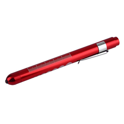 Lampe stylo à LED en métal - Rouge