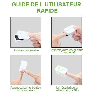 Oxymètre de pouls / Saturomètre Jumper - Matériel médical Infirmières