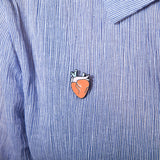 Pin's "Human Heart" - Pins en forme de Cœur humain - Bijoux pour Infirmières