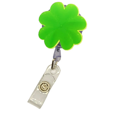 porte-badges extensible pour blouse infirmière - trèfle