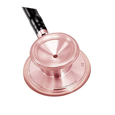 Stéthoscope à double tête MDF Instruments MDF747XP-RG11 "Rose Gold Noir" - La Boutique Des Infirmières