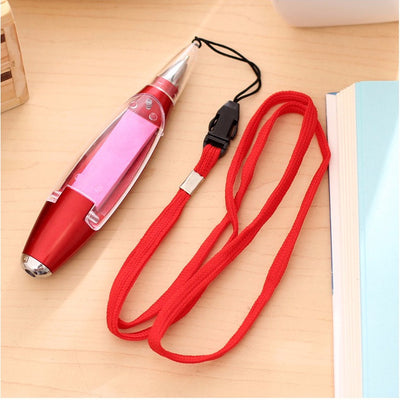 Stylo 3 en 1 - Stylo / Lampe / Marque-page Rouge - La Boutique Des Infirmières