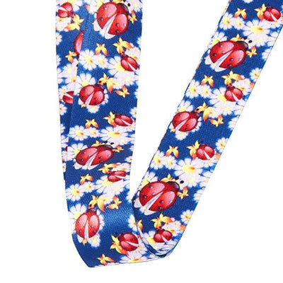 Tour de cou cordon pour clés et porte badges motif 