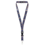 Tour de cou cordon pour clés et porte badges motif "Ethnic flower" - accessoires pour Infirmières