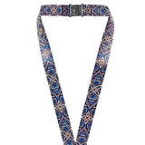 Tour de cou cordon pour clés et porte badges motif "Ethnic flower" - accessoires pour Infirmières
