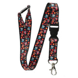 Tour de cou cordon pour clés et porte badges motif "Petits chats" - accessoires pour Infirmières