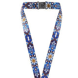 Tour de cou cordon pour clés et porte badges motif "Oriental" - accessoires pour Infirmières