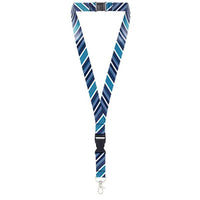 Tour de cou cordon pour clés et porte badges motif "Rayures" - accessoires pour Infirmières