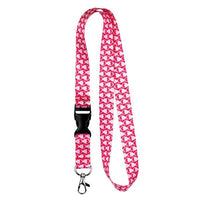 Tour de cou cordon pour clés et porte badges motif 